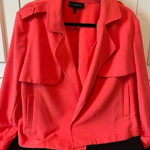 Lane Bryant Bright Coral Blazer
